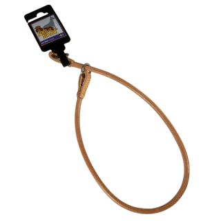 Läderstryp, runt, ljusbrunt, 10mm x 60cm