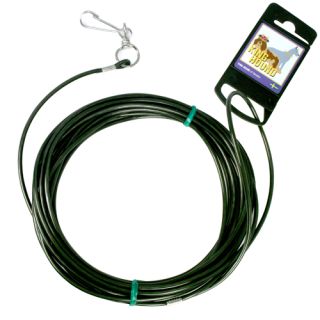 Uppbindningslina av plast, svart, 3 mm x 5 meter