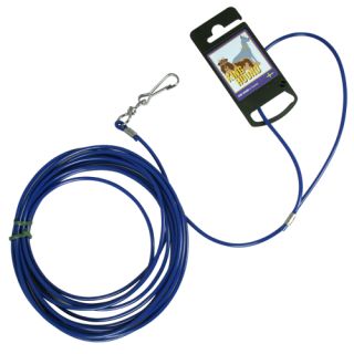 Uppbindningslina av plast, blå, 3 mm x 5 meter