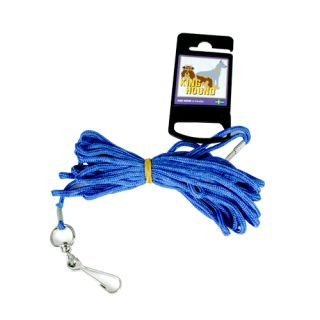 Uppbindningslina av nylon, blå, 3 mm x 5 meter