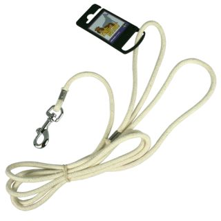 Uppbindningslina av bomull, vit, 6 mm x 2.25 meter