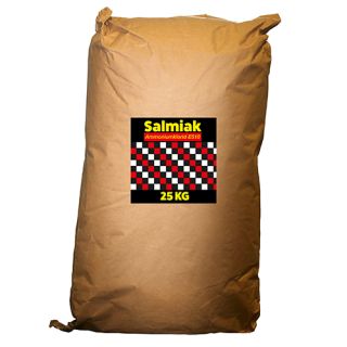 Salmiak (Ammoniumklorid) 25 kg livsmedelskvalitet