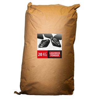 Lakritspulver till livsmedel och godis, 25 kg