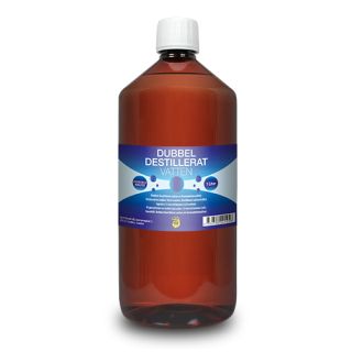 Dubbel-Destillerat vatten 1 liter