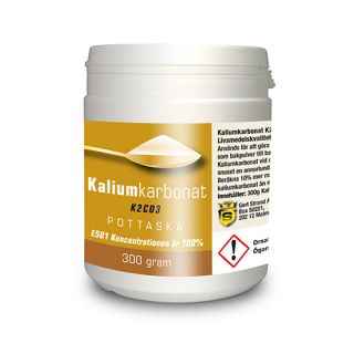 Kaliumkarbonat av livsmedelskvalitet 300 G