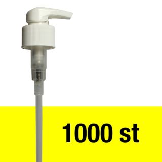 Pump med 20 cm stigrör, låda m. 1000 st