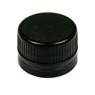 Kapsyl svart 28 mm, extra kort plastkapsyl, packning och garantiring