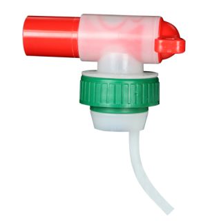 Plastkran 18 mm snabb med avluftning, 40 mm lock