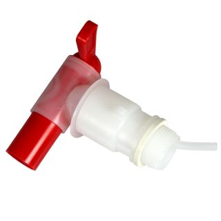 Plastkran 18 mm snabb m avluftning, för 3/4" gängat hål