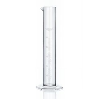 Mätglas klar plast 250 ml, höjd 28 cm, diameter 45 mm