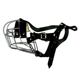 Liten stålmunkorg för Boxer