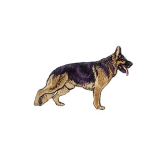 Brodyrmärke Schäfer whole dog/GSD
