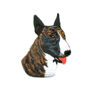 Brodyrmärke Bullterrier brun