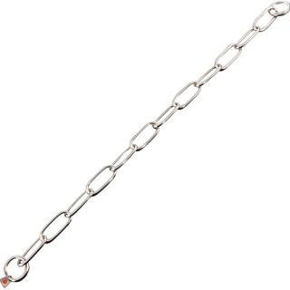 SP Strypkedja, rostfritt stål, långa ovala länkar 59 cm, 4.0mm
