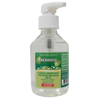 Bordsvattenarom 200 ml Cherimoya pumpflaska, 100 liter dryck