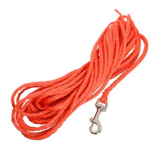 Spårlina "vanlig" orange, flätad 6 mm x 15 m