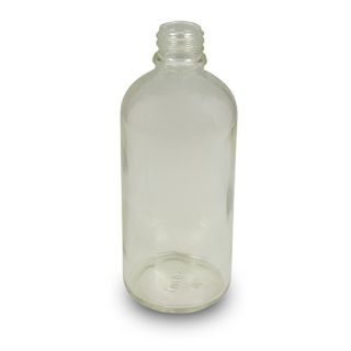 Glasflaska 100 ML glasklar, 18 mm kapsyl